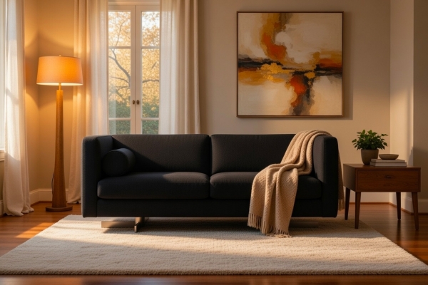 Canapé CONFIDENCE, création originale et fabrication sur mesures