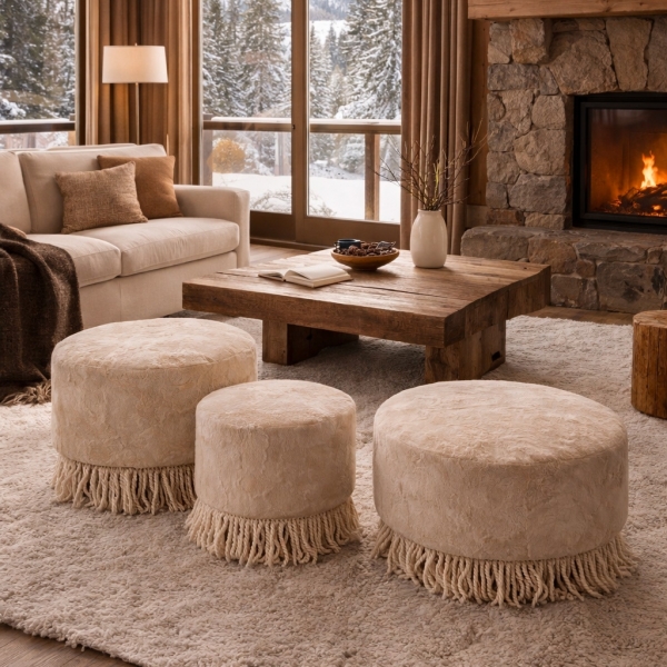 Collection de Poufs MEDUSES - création originale