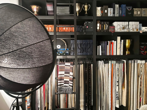 Décoration : Bibliothèque textile